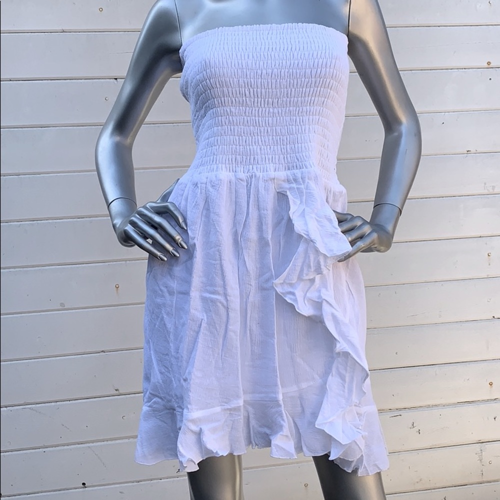 LA Made gauze tube dress
